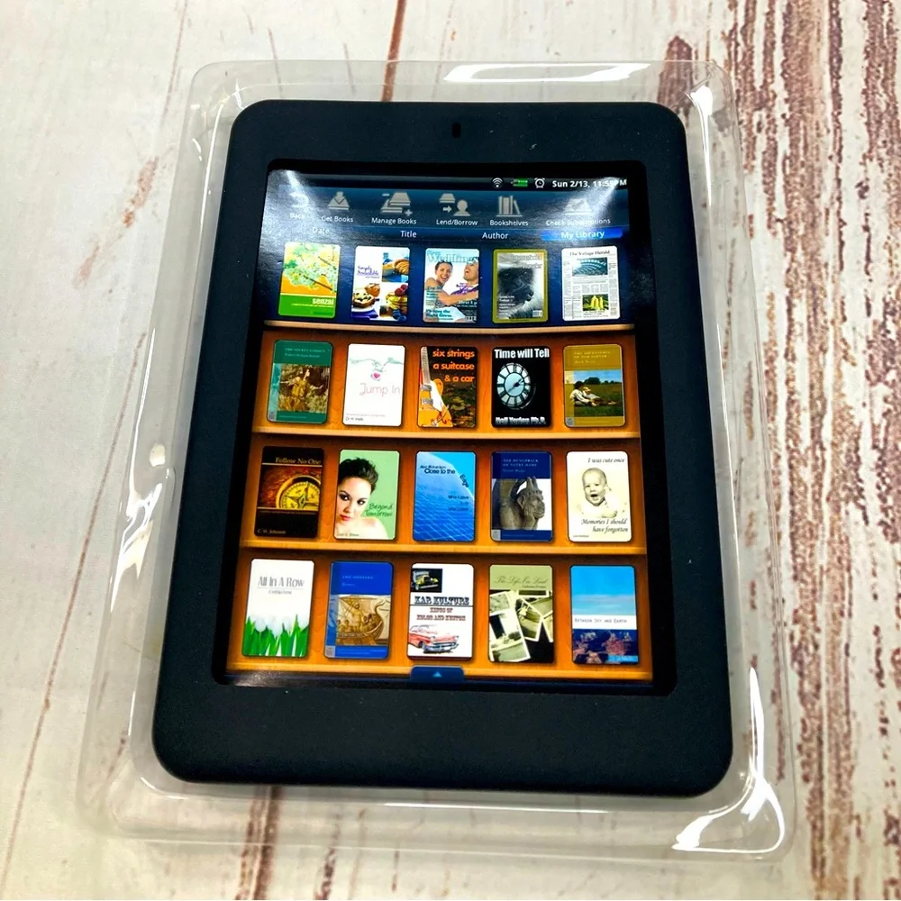 Digital Ereader Skin 7” Pandigital Black